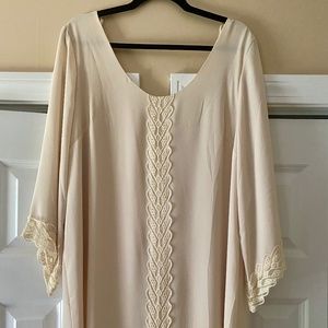 NWT- ASTR Backless Off-White Dress- XL